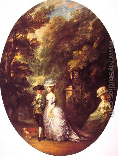 The Duke and Duchess of Cumberland - Thomas Gainsborough