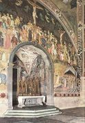 Frescoes on the central wall - Andrea Bonaiuti da Da Firenze