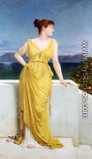 Mrs. Charles Kettlewell in Neo-classical Dress - Frederick Goodall