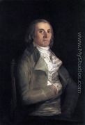 Portrait of Andrés del Peral - Francisco De Goya y Lucientes