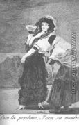 Caprichos - Plate 16: For Heaven's Sake - and it was her Mother - Francisco De Goya y Lucientes