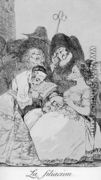 Caprichos - Plate 57: The Filiation - Francisco De Goya y Lucientes