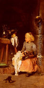 La Petite Fille Au Chaudron (The Little Girl with the Cauldron) - Claude Joseph Bail