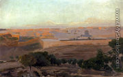Blick Auf Jerusalem Vom Olberg Aus - Gustave Bauernfeind