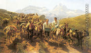 Muleteers Crossing the Pyrenees - Rosa Bonheur