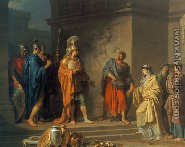 La Generosite De Scipio (The Generosity of Scipio) - Jean Charles Nicaise Perrin