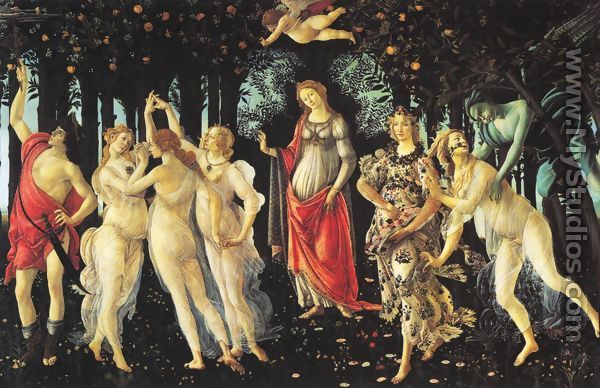 La Primavera (Allegory of Spring) - Sandro Botticelli (Alessandro Filipepi)