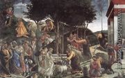 Scenes from the Life of Moses - Sandro Botticelli (Alessandro Filipepi)