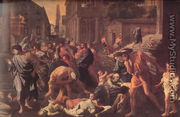 The Plague of Ashdod - detail - Nicolas Poussin