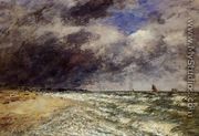 A Squall from Northwest - Eugène Boudin