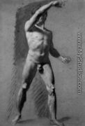 Male Nude Pointing - Pierre-Paul Prud'hon