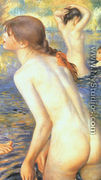 The Large Bathers (detail) - Pierre Auguste Renoir