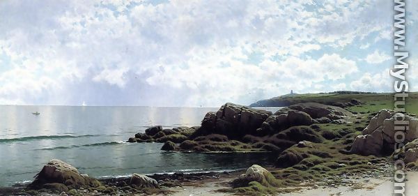 Low Tide at Swallow Tail Cove - Alfred Thompson Bricher
