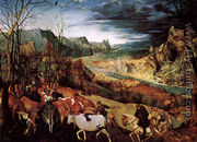 The Return of the Herd (or November) - Pieter the Elder Bruegel