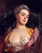 Portrait Of A Lady - Gustave Jean Jacquet