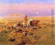 The Horse Thieves - Charles Marion Russell