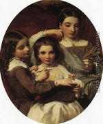 Portrait of the Russell Sisters - James Sant