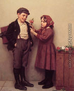 The Button Hole Posy - John George Brown