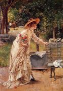 Afternoon in the Park - Alfred Stevens