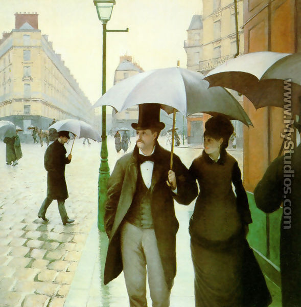 Paris Street - Gustave Caillebotte