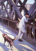 Le Pont De L'Europe (detail) - Gustave Caillebotte