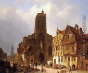 The market square in Brunswick - Ambrose Vermerrsch