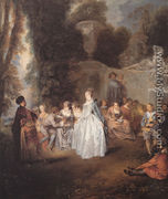 Les Fêtes vénitiennes (The Venitian Festival) - Jean-Antoine Watteau