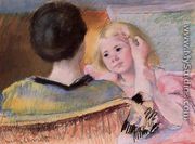 Mother Combing Sara's Hair (no.2) - Mary Cassatt