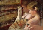 A Corner of the Loge (or In the Box) - Mary Cassatt