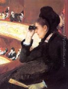 At the Francais, a Sketch (or At the Opera) - Mary Cassatt