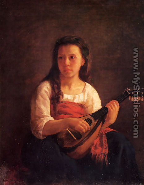 The Mandolin Player - Mary Cassatt