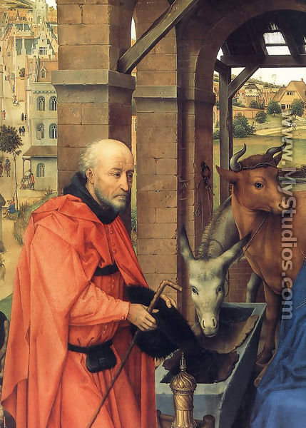 Adoration of the Magi - detail - Rogier van der Weyden