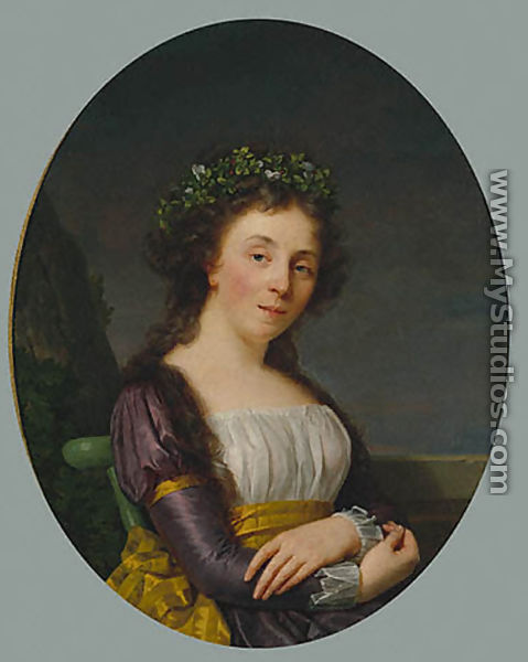 Portrait of Madame Joubert - Francois-Xavier Fabre