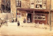 The Shop - An Exterior - James Abbott McNeill Whistler