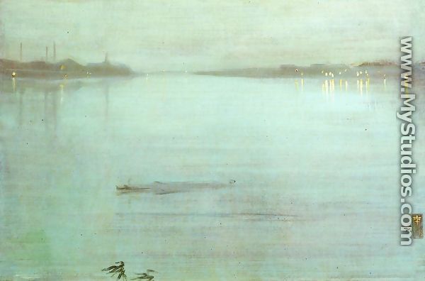 Nocturne- Blue and Silver - James Abbott McNeill Whistler