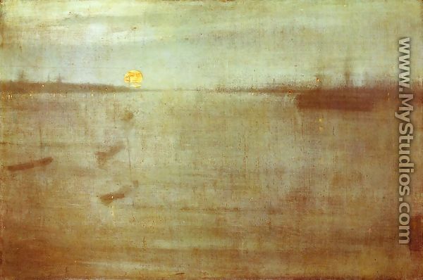 Nocturne: Blue and Gold - Southampton Water - James Abbott McNeill Whistler