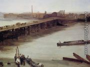 Brown and Silver: Old Battersea Bridge - James Abbott McNeill Whistler