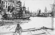 Eagle Wharf - James Abbott McNeill Whistler