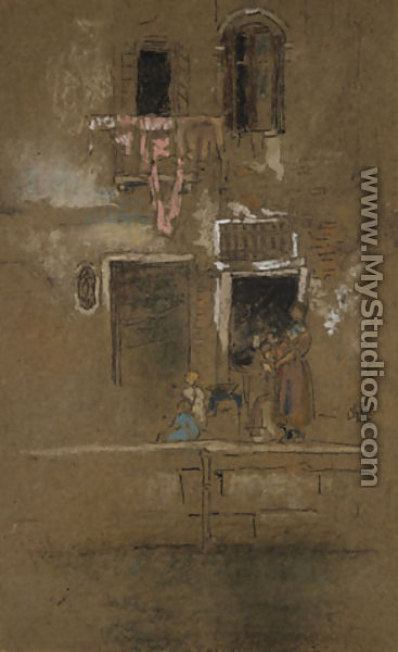Note in Pink and Brown - James Abbott McNeill Whistler