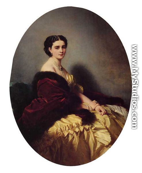 Madame Sofya Petrovna Naryschkina - Franz Xavier Winterhalter