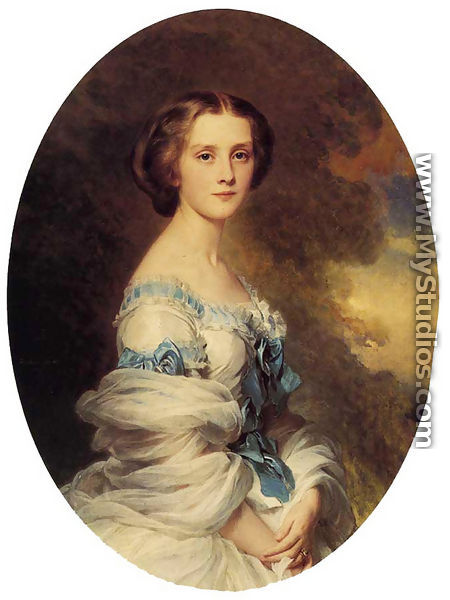 Melanie de Bussiere, Comtesse Edmond de Pourtales - Franz Xavier Winterhalter