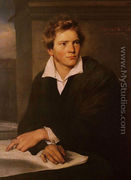 Portrait of a Young Architect (or (Karl Josef Berckmuller?)) - Franz Xavier Winterhalter