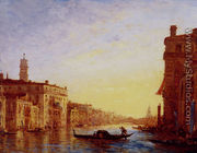 The Grand Canal, Venice - Felix Ziem