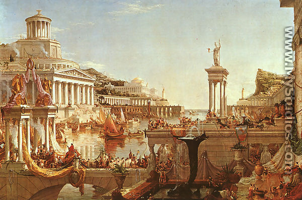 The Course of the Empire: The Consummation - Thomas Cole