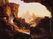 The Subsiding of the Waters of the Deluge - Thomas Cole