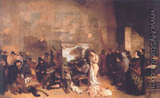 The Artist's Studio (or A True Allegory Concerning Seven Years of My Artistic Life) - Gustave Courbet