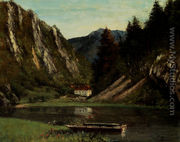 Les Doubs A La Maison-Monsieur - Gustave Courbet