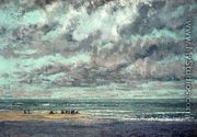 Marine--Les Equilleurs - Gustave Courbet