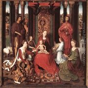 St John Altarpiece [detail: 6, central panel] - Hans Memling