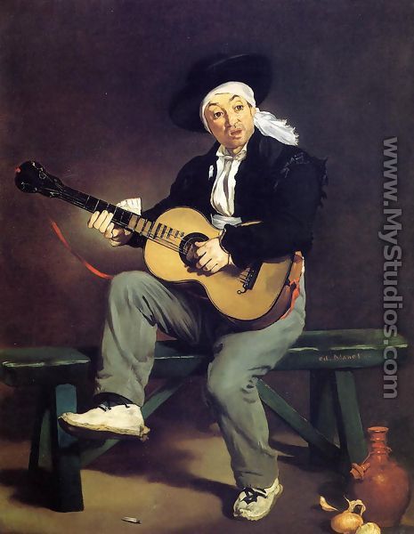 The Spanish Singer (or The Guitar Player) - Edouard Manet